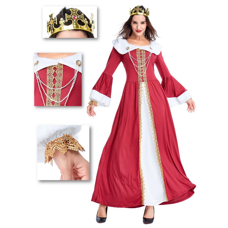 M〜XL Men's ギリシャ神話 ハロウィン衣装 カップル  アラブ王様  男性用 メンズ用 ハロウィーン 王様ハロウィン衣装 宮廷 コスプレ 女王 伯爵 女性用 |  | 06