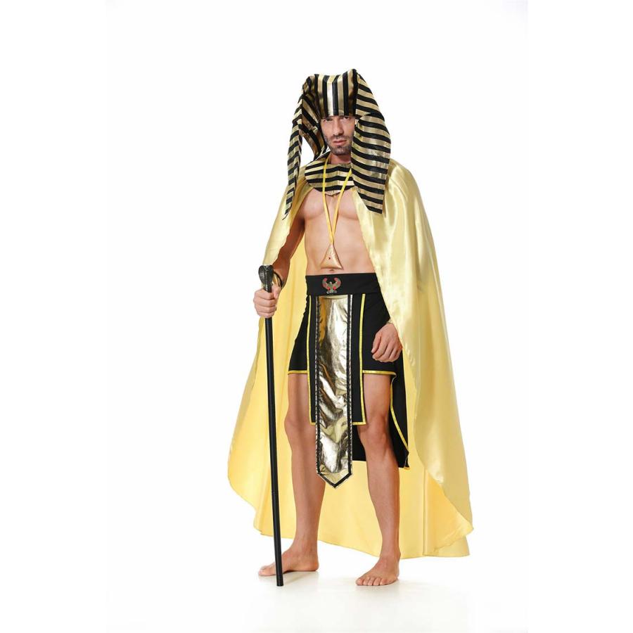 送料無料 エジプトファラオ ハロウィン 衣装 Men's  男性用 メンズ用 ハロウィーン 王様ハロウィン衣装 コスプレ コスチューム COSPLAY仮装 変装 |  | 10