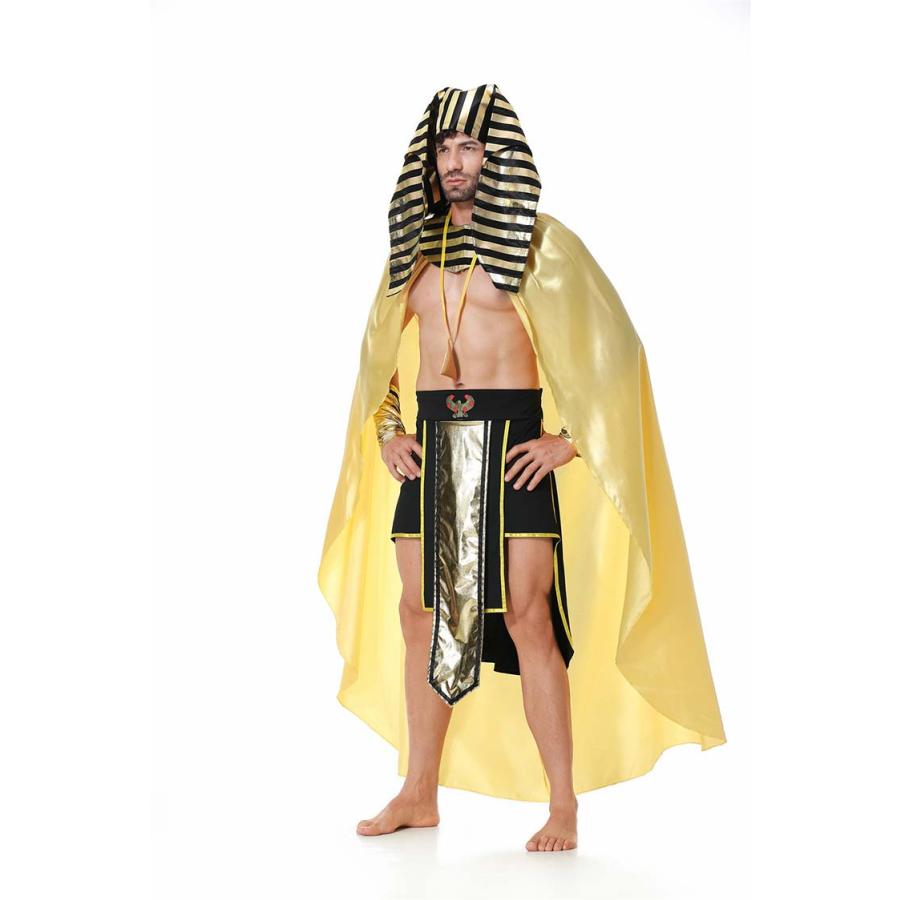 送料無料 エジプトファラオ ハロウィン 衣装 Men's  男性用 メンズ用 ハロウィーン 王様ハロウィン衣装 コスプレ コスチューム COSPLAY仮装 変装 |  | 02