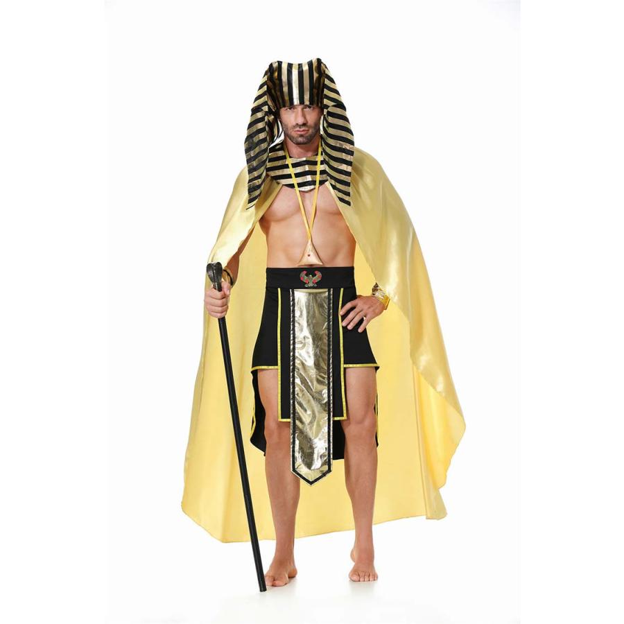 送料無料 エジプトファラオ ハロウィン 衣装 Men's  男性用 メンズ用 ハロウィーン 王様ハロウィン衣装 コスプレ コスチューム COSPLAY仮装 変装 |  | 07