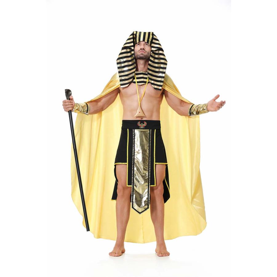 送料無料 エジプトファラオ ハロウィン 衣装 Men's  男性用 メンズ用 ハロウィーン 王様ハロウィン衣装 コスプレ コスチューム COSPLAY仮装 変装 |  | 08