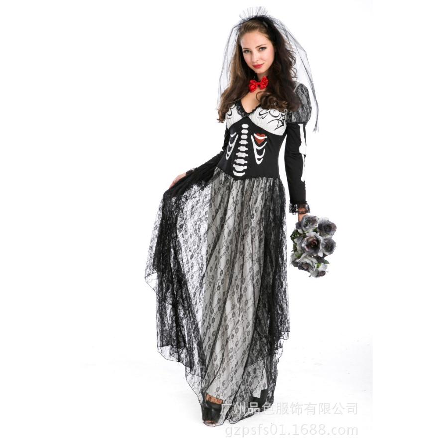 ハロウィン衣装 大人 女性用 ドラキュラ 吸血鬼 コスプレ 伯爵 コウモリ ゾンビ花嫁 魔女 ウィッチ ハロウィン 衣装 レディース ガールズ ハロウィーン |  | 04