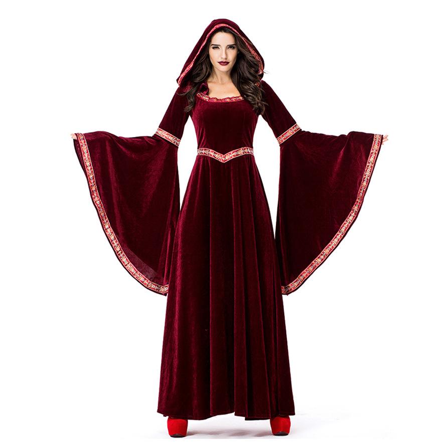 M/XLヨーロッパプリンセス ウィッチドレス ロングスカート ハロウィン衣装 大人用 女性用 ハロウィン 衣装 仮装 コスプレ レディース ガールズ ハロウィーン |  | 04