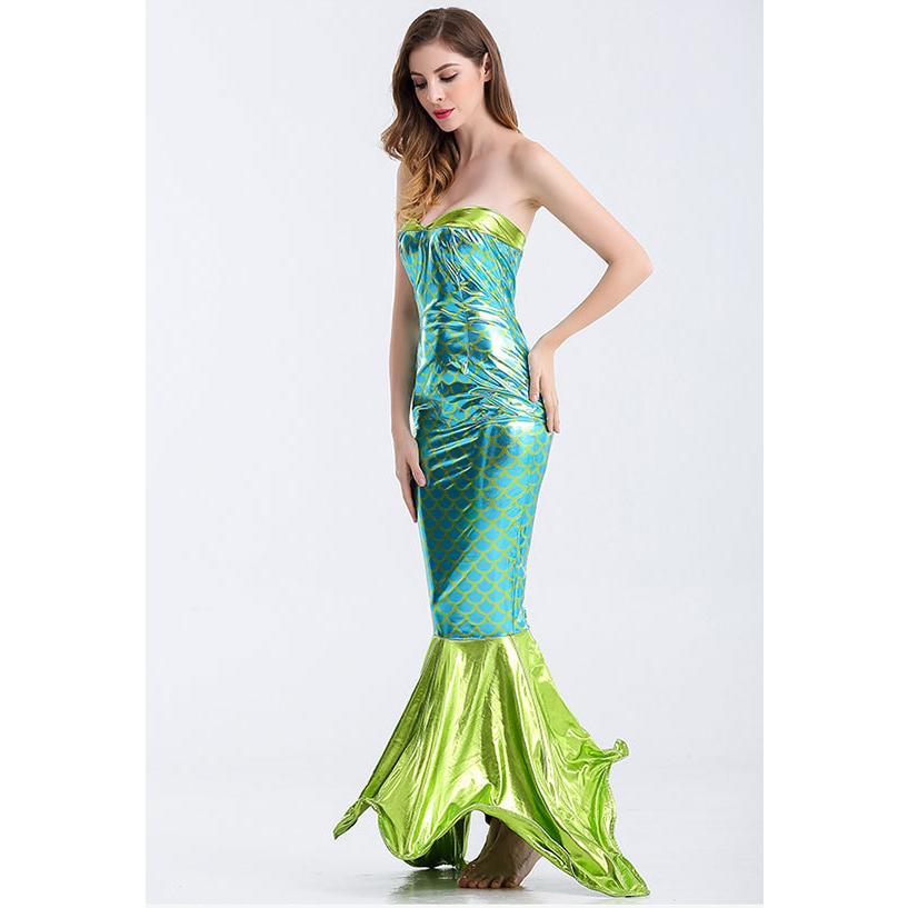 S-XXL大人用 ハロウィン衣装 女性用 マーメイド マーマン にんぎょ 人魚姫 人魚 ハロウィン 衣装 仮装 コスプレ レディース ガールズ ハロウィーン コスチューム |  | 06