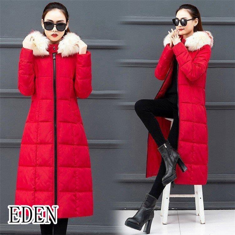 ダウンコート ロングコート レディース オシャレ コート アウター 膝下 ダウンジャケット 韓国風 大きいサイズ 秋冬 30代 40代 5l 通勤 最安値に挑戦