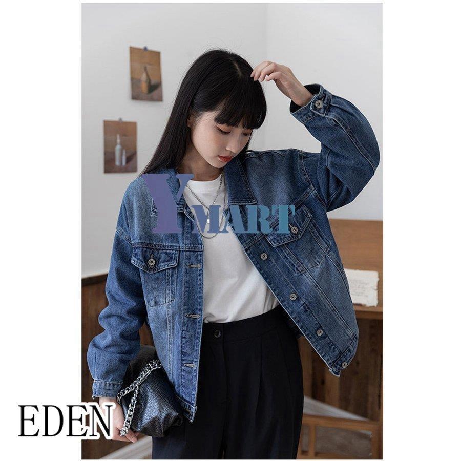 22a W新作 送料無料 ジージャン 手洗い可能 レディース Gジャン ジャケット デニムジャケット 長袖 肩が凝らない アウター レディース 秋服 秋 コットン 綿混 Gジャン デニム サイズ L Www We Job Com