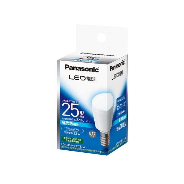 パナソニック LED電球 2.9W(昼光色相当) LDA3DHE17EW : いーでんネット