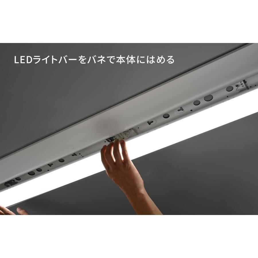 法人様限定】ブリッジズ LEDベースライト 一体型 直付型 40W形 昼白色