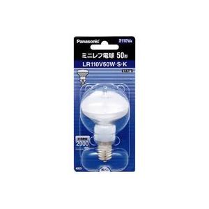 Panasonic パナソニック<br>LR110V50W・S・Kミニレフ電球50形<br Panasonic パナソニック<br>LR110V50W・S・Kミニレフ電球50形<br