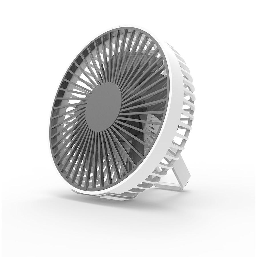 トップランド TOPLAND USBパワフルデスクFAN DCモーター搭載 扇風機 ミニサイズ コンパクト USB デスクファン SF