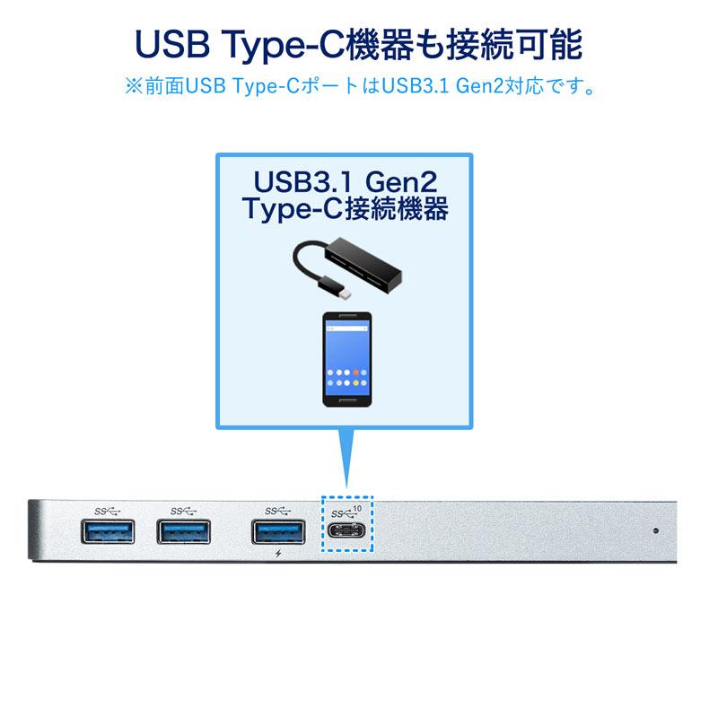 サンワサプライ USB-CVDK6 USB Type-C専用ドッキングステーション(HDMI