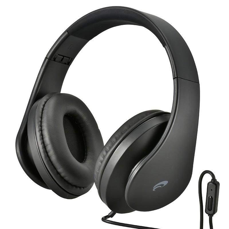 オーム電機 HP-H250N-K AudioComm ヘッドホン スマートフォン用