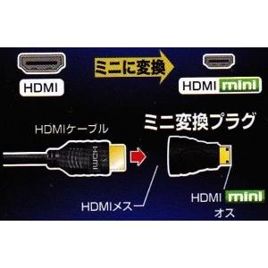 オーム電機 HDMIミニ変換プラグ [品番]05-0307 [型番] VIS-P0307｜e-dennet｜02