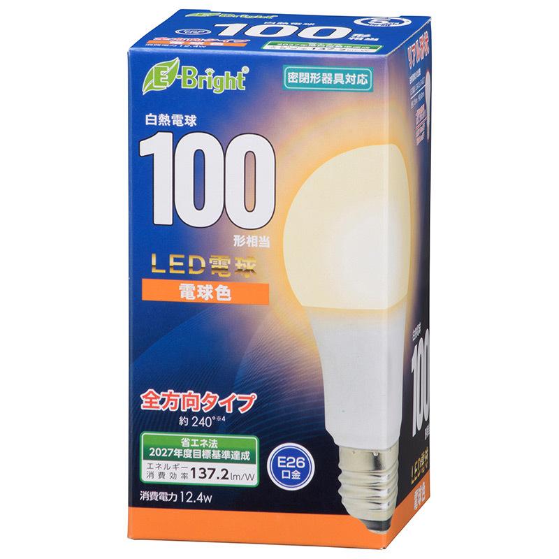 OHM LED電球 LDA4L-G-E17 IS20
