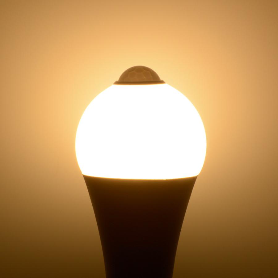 オーム電機　LDA14L-G R51　LED電球 E26 100形相当 人感明暗センサー付 電球色 [品番]06-4467｜e-dennet｜03