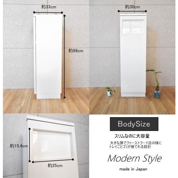 ゴミ箱 おしゃれ キッチン 45リットル スリム ゴミ箱 分別 オフィス