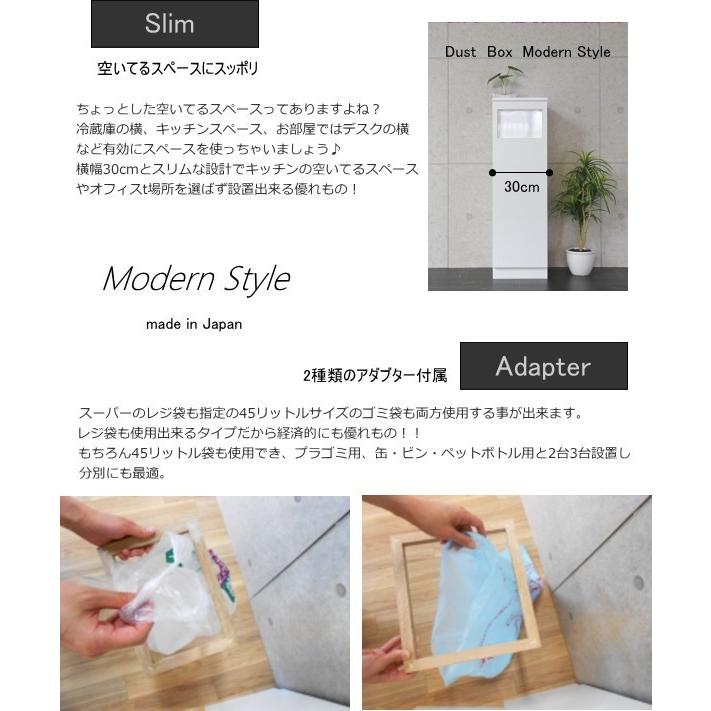 ゴミ箱 おしゃれ キッチン 45リットル スリム ゴミ箱 分別 オフィス