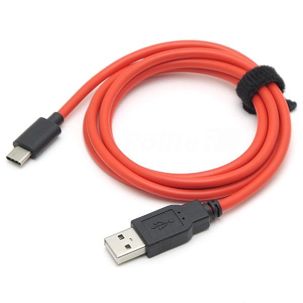 USB Type-C 高速充電ケーブル 1.2m USBタイプC スマホ タブレットPC スマートフォン 充電器 最大3A出力 USB2.0 新品 メール便可 ルートアール RC-HCAC12R｜e-device｜02