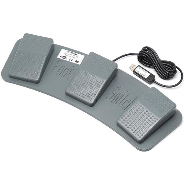 新品 ルートアール Usb 3連フットペダル フットスイッチ メカニカルスイッチ採用 ゲームパッド入力 マウス操作対応 複数台使用可能 ケーブル長さ約1 7m Ri Fp3mg Eデバイス 通販 Yahoo ショッピング