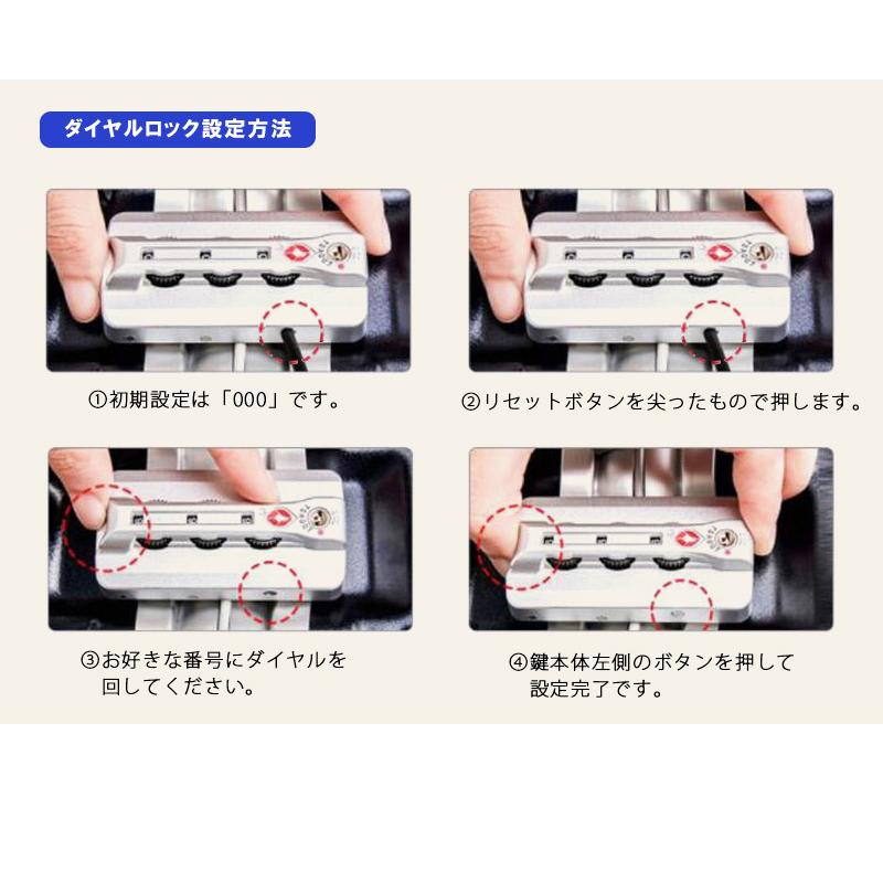 スーツケース Sサイズ 20インチ アルミボディ TSAロック キャリーケース キャリーバッグ 【2023-20】【e-do】 |  | 07