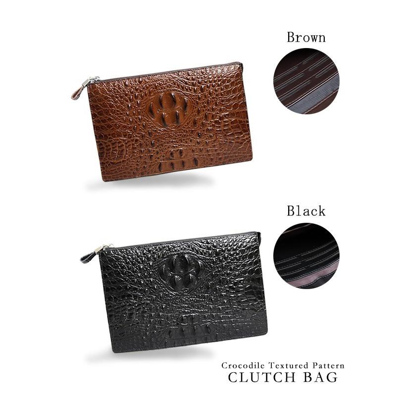 クラッチバッグ ハンドバッグ セカンドバッグ バッグインバッグ クロコ 財布  ビジネス 【666】【e-do】 |  | 06