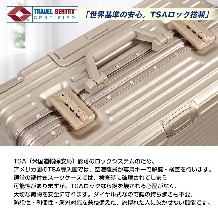 スーツケース 機内持ち込み SSサイズ アルミフレーム TSAロック 小型 キャリーケース キャリーバッグ 出張用 国内 海外 旅行 旅行バッグ Transporter【9002-18】 | Transporter | 14