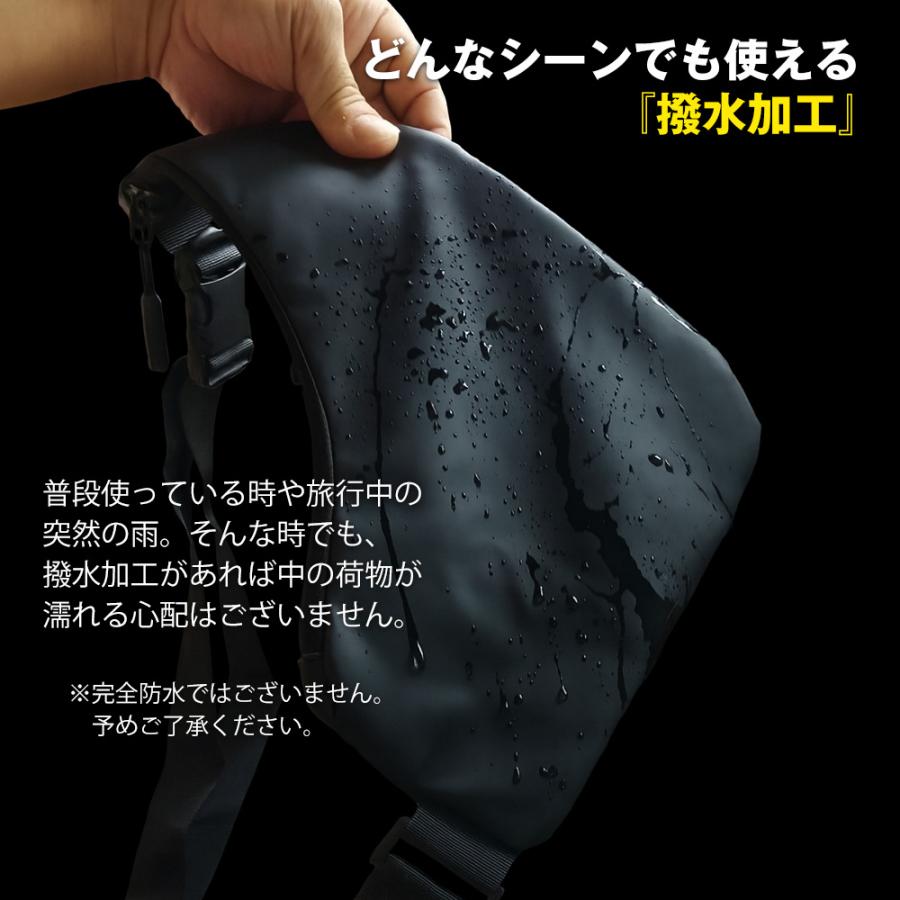 ショルダーバッグ メンズ 撥水 ボディバッグ チェストバッグ セキュリティポーチ 斜めがけバッグ 旅行 トラベル Transporter 【chestbag】 |  | 05