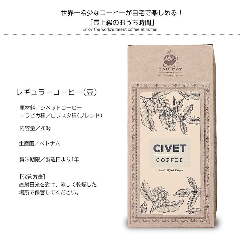ジャコウネココーヒー コピ・ルアク ブレンドコーヒー アラビカ種