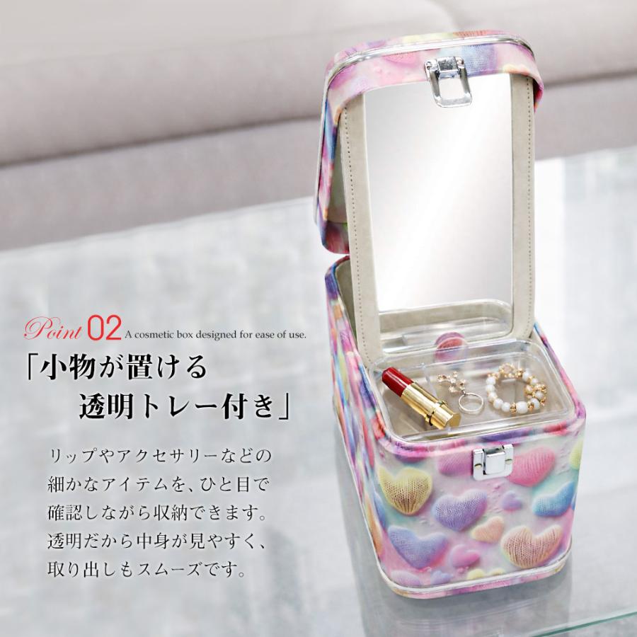 【全て新品未使用】総額10万円以上コスメ超大量お楽しみボックス メイクボックス 鏡付き コスメボックス ミラー可動 大容量 化粧