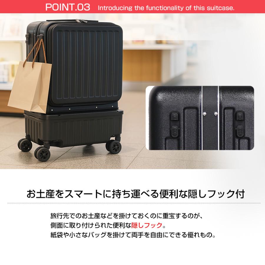 Transporter（トランスポーター） スーツケース 機内持ち込み フロント