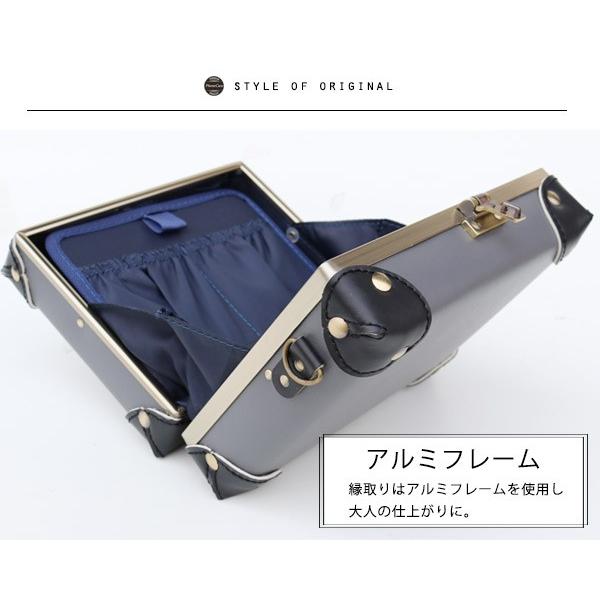 トランクポーチ ics ネイビー スマホ アイフォンケース 旅行 プレゼント ショルダーバッグ ポーチ パスポート【e-do】 | HANAism | 03