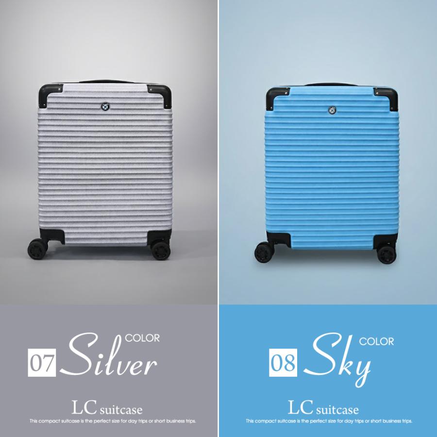 スーツケース 機内持ち込み SSサイズ 軽量 キャリーケース TSAロック 1〜3泊用 小型 ハードケース 出張 旅行 国内 海外 Transporter【1年保証】【LC18】 | Transporter | 23