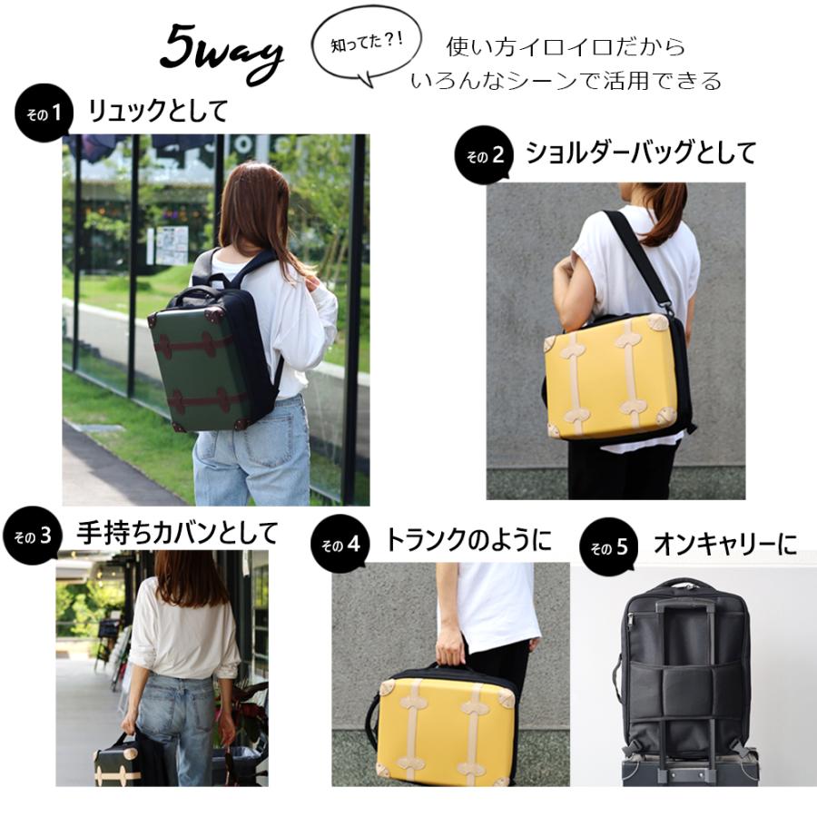 トランクとリュックのセット スーツケース S/M/L/LL/XXL 17L〜41L リュックサック キャリーバッグ バックパック TSAロック HANAism 正規品 NN-Q1-SET【e-do】の画像