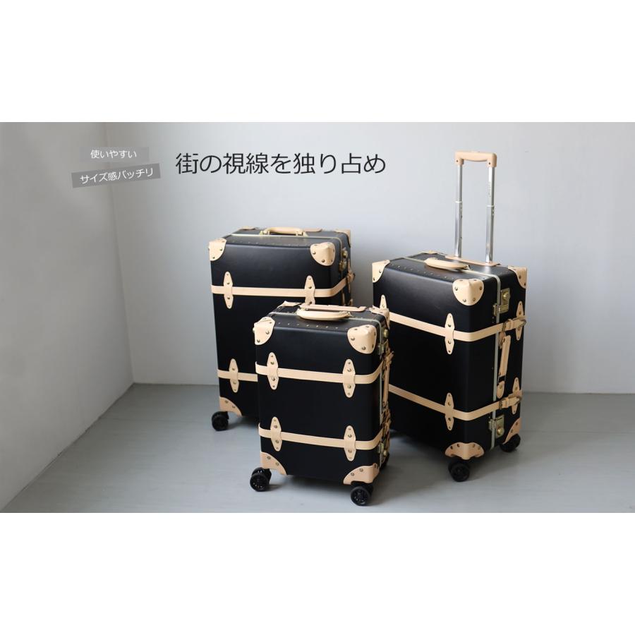 HANAism キャリーバッグ 機内持ち込み トランクケース アンティーク