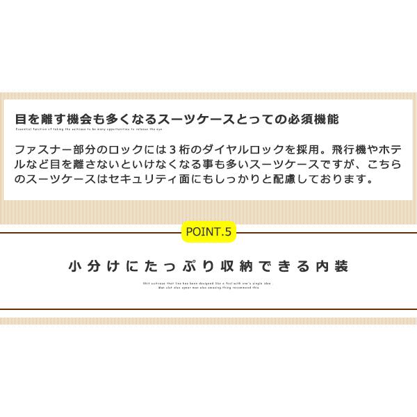 スーツケース ss 機内持ち込み 軽量 キャリーケース 小型 旅行バッグ 修学 ビジネス 出張 Transporter 正規品 TK17 シルバー【e-do】 | Transporter | 12