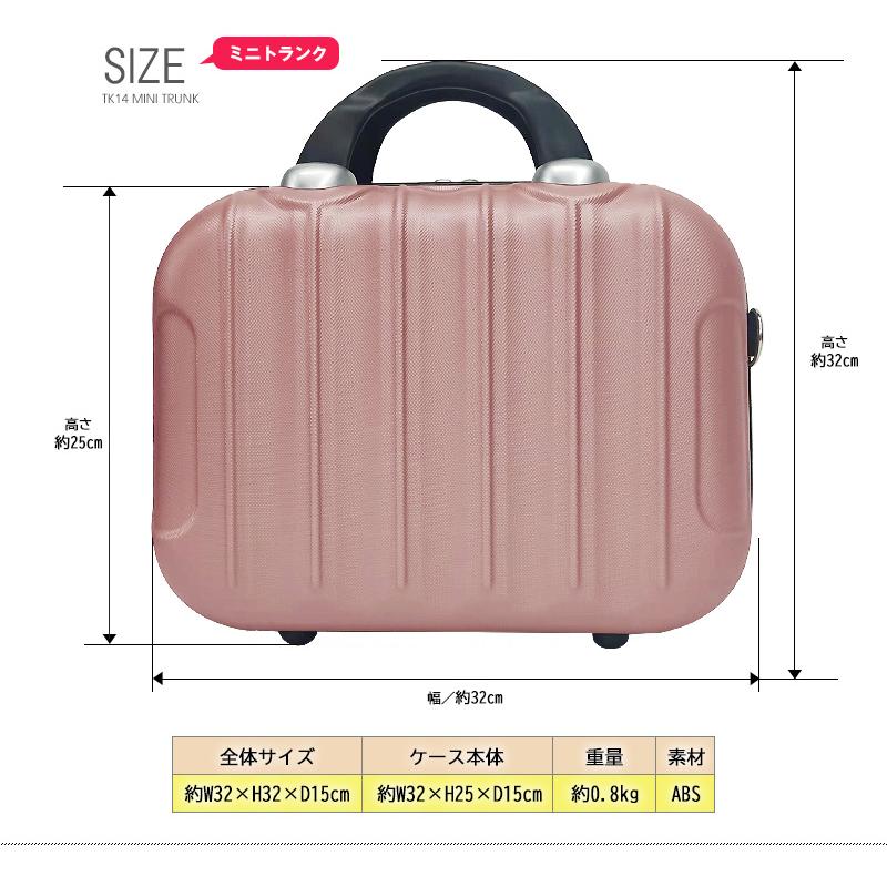 ミニトランク付き スーツケース SSサイズ 機内持ち込み 軽量 キャリーケース 小型 修学 ビジネス 出張 Transporter 正規品【TK17/TK14-SSサイズSET】【e-do】 | Transporter | 12