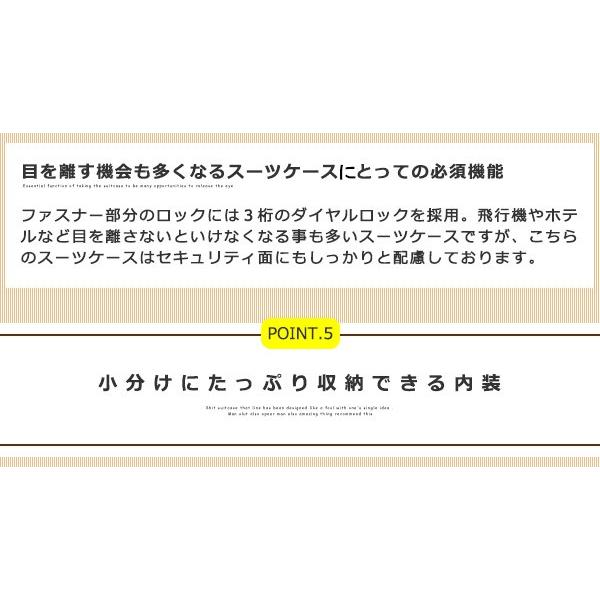 スーツケース Sサイズ 機内持ち込み 軽量 キャリーケース キャリーバッグ 旅行バッグ ビジネス 出張 Transporter 正規品 TK20 【e-do】 | Transporter | 18