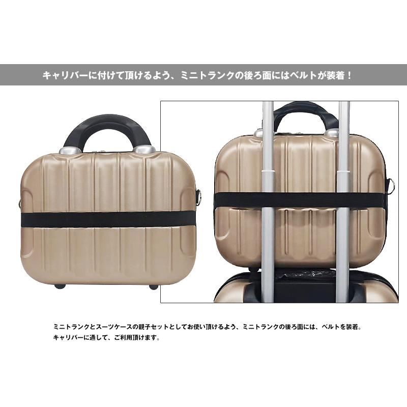 Transporter（トランスポーター） ミニトランク付き スーツケース M