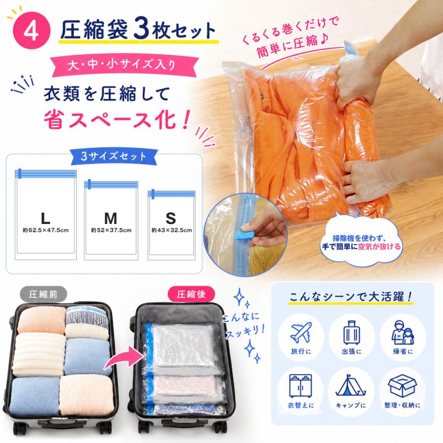 【新品未使用】JAL トラベルポーチセット 旅行用品10点セット トラベルグッズ 10点セット トラベルポーチ 圧縮袋 ポーチ 旅行グッズ