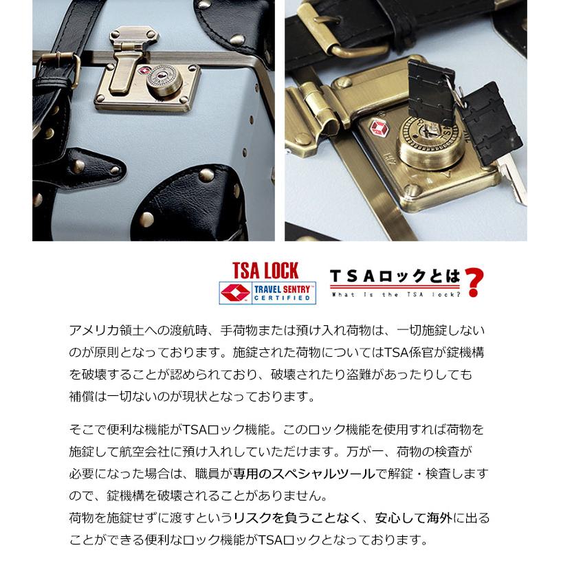 スーツケース Lサイズ トランク キャリーケース キャリーバッグ 大型 フレームタイプ TSAロック レトロ 2〜4泊 旅行 HANAism 正規品 NN-L【e-do】 | HANAism | 06
