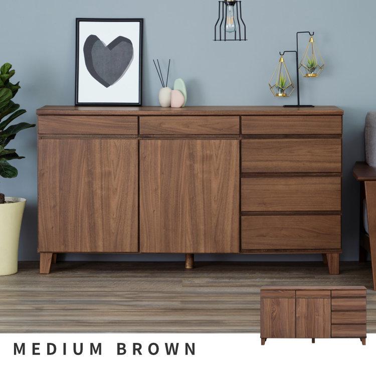 一生紀（ISSEIKI） サイドボード リビング おしゃれ 北欧 収納 完成品