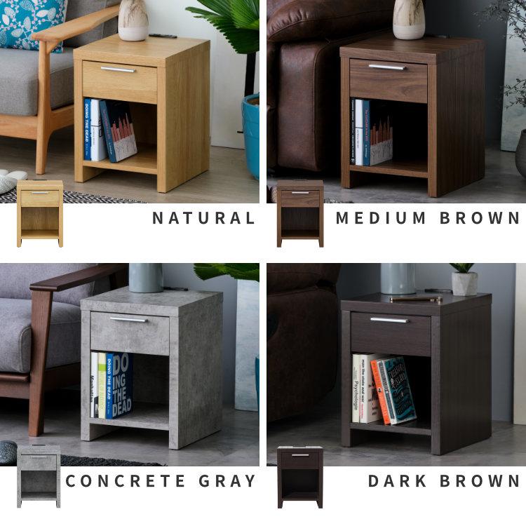 一生紀（ISSEIKI） サイドテーブル ナイトテーブル おしゃれ 北欧