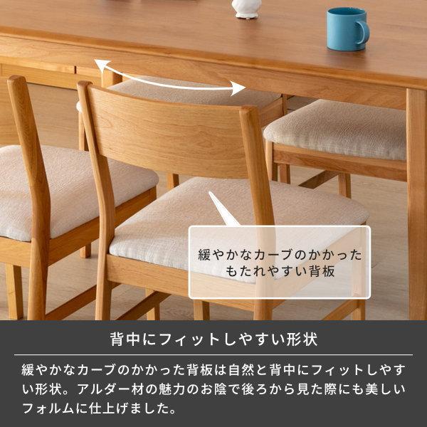 一生紀（ISSEIKI） ダイニングチェア 2脚 北欧 椅子 イス エリス 2点