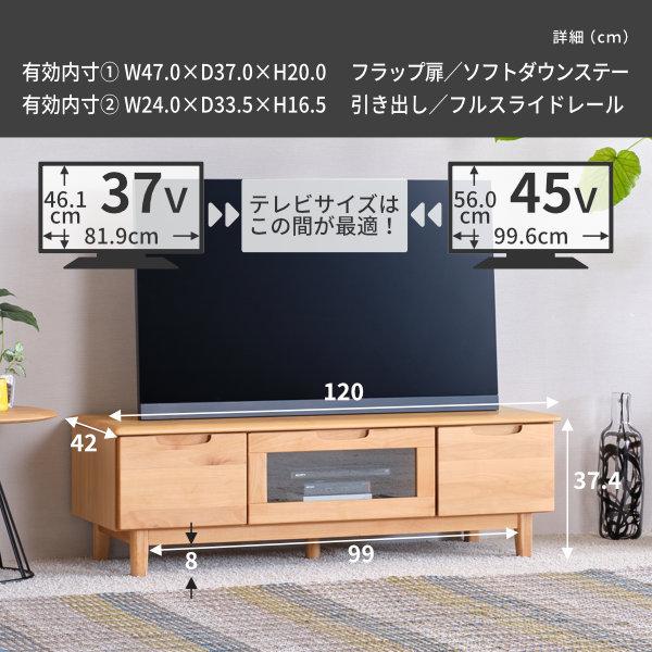 テレビ台 テレビボード ローボード 収納 おしゃれ 北欧 エリス 120 ISSEIKI｜e-dollar｜03