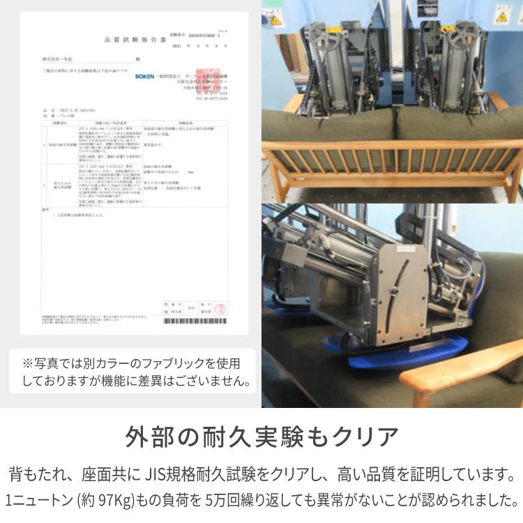 一生紀（ISSEIKI） ソファ ソファー 2人掛け おしゃれ 北欧 エリス 2.5