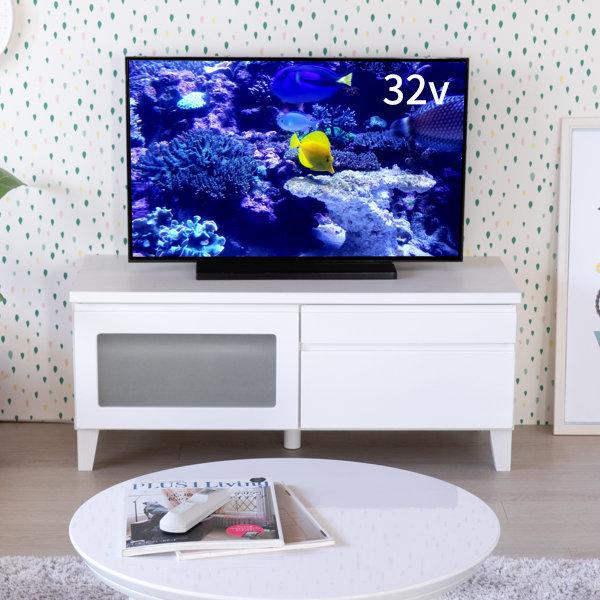 美品 ISSEIKI おしゃれインテリア カジュアル テレビ台 引き出し付き 白 一生紀 テレビ台 テレビボード ローボード おしゃれ 北欧 収納