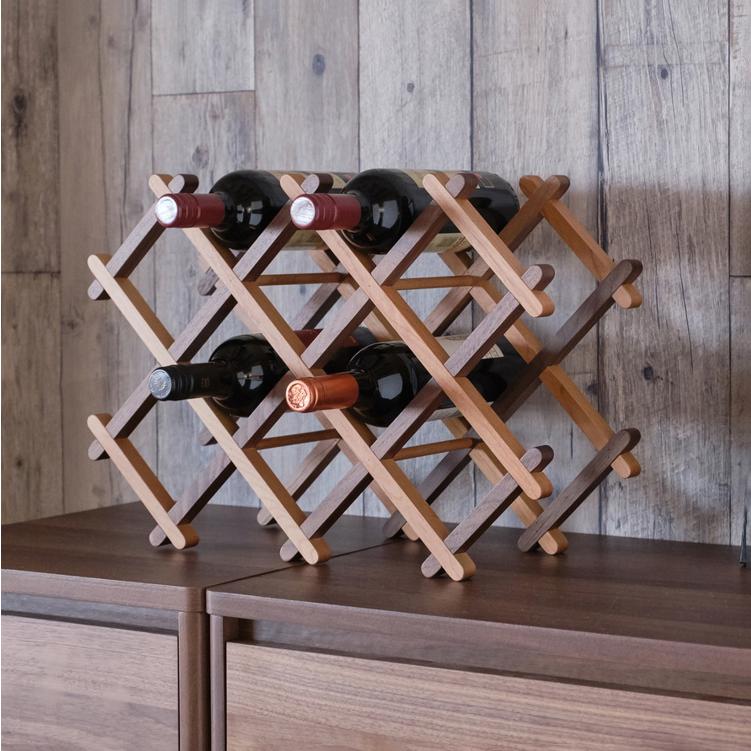 ワインラック ワインホルダー キッチン収納 ラック おしゃれ 木製 デコラ Aタイプ Isseiki 7 15 P最大17 101 Kurasino 通販 Yahoo ショッピング