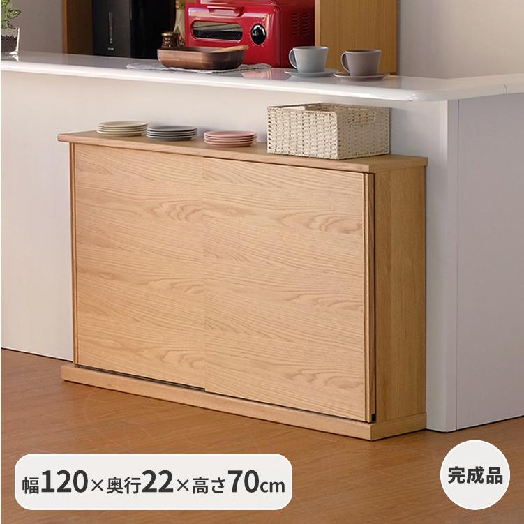 一生紀 【アウトレット】 カウンター下収納 引き戸 奥行22 高さ