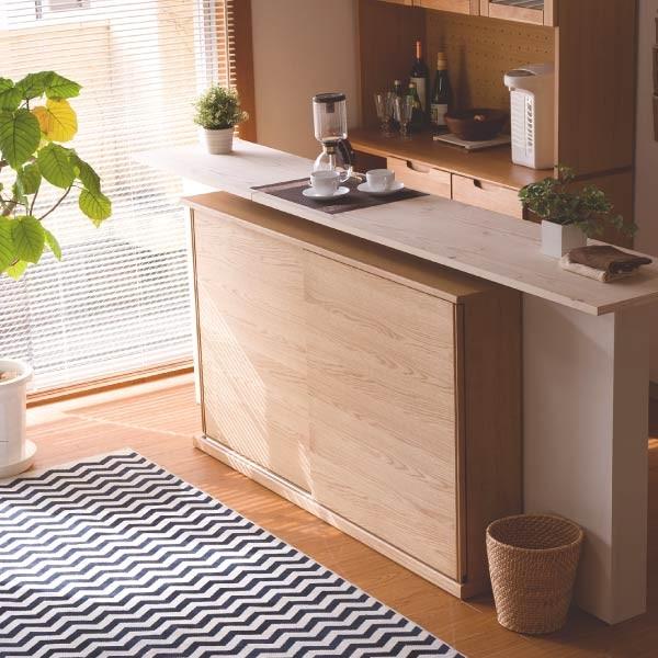 一生紀（ISSEIKI） 【アウトレット】 カウンター下収納 引き戸 奥行22