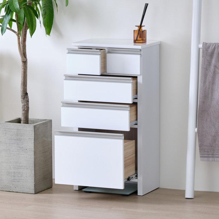 ISSEIKI ホワイト 4段チェスト 楽天市場】【公式】幅70 奥行45 4段 完成品 チェスト タンス たんす